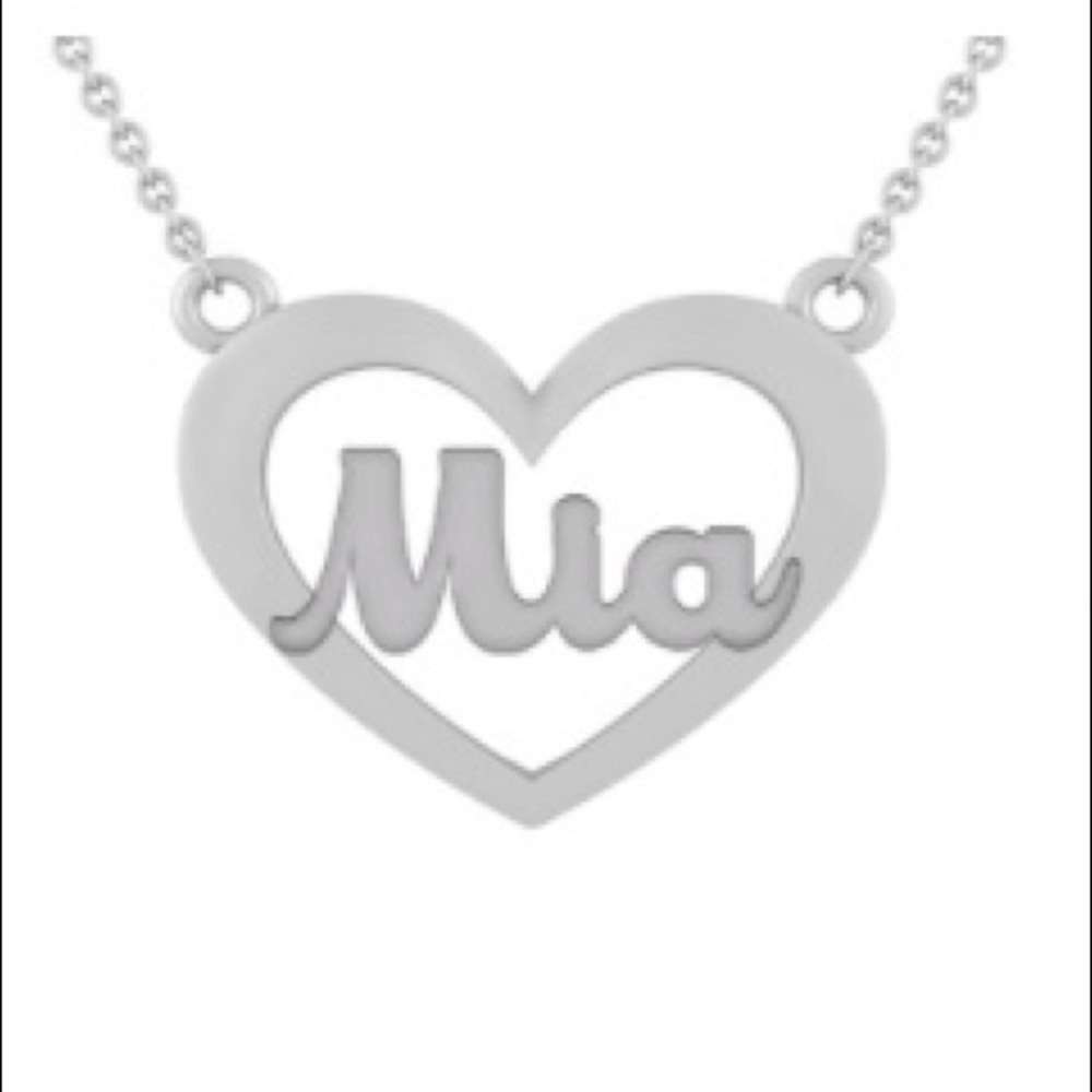 NWT Personalized Necklace “Mia” KAY Jewelers